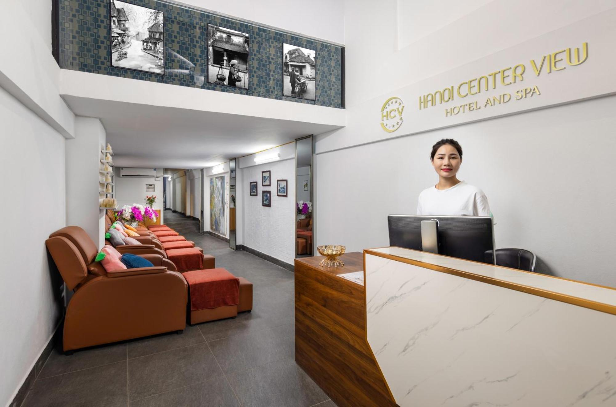 Hanoi Center View Hotel And Spa Экстерьер фото